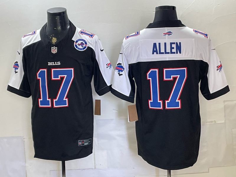 Men 2026 Buffalo Bills #17 Allen black Nike Limited NFL Jersey 072005